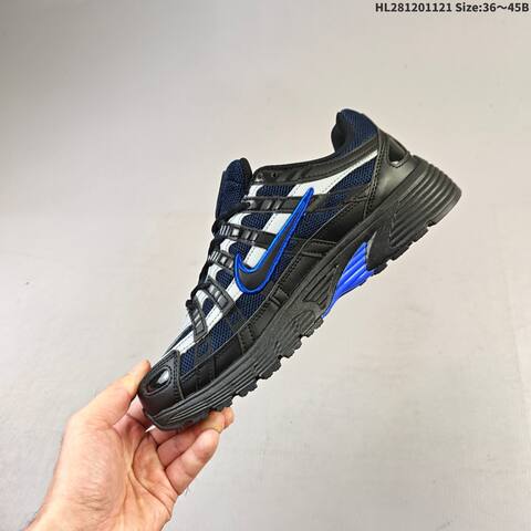 Nike P-6000 Navy Black Grey Blue EU 36-45 Running Shoe - Unisex (BS-63307)