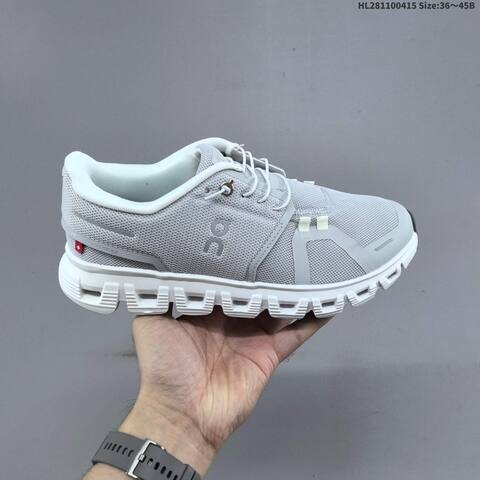 On Cloud 6 Navy White EU 36-45 Running Shoe Running Sneakers - Unisex (BS-69605)