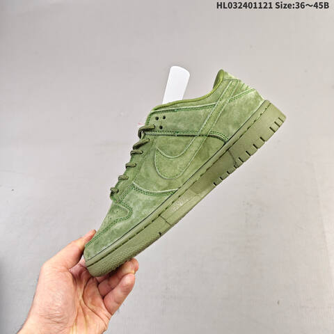 Nike Dunk SB Low Olive Green Off White EU 36-45 Skate Shoe - Unisex (BS-63334)