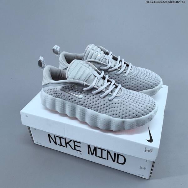Nike Mind 002 light purple dark gray silver EU 36-45 running shoe