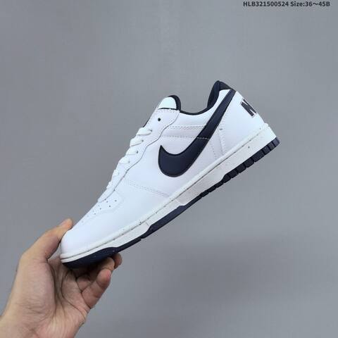 Nike Big Low White Navy Black Brown EU 36-45 Skate Shoe - Unisex (BS-60159)