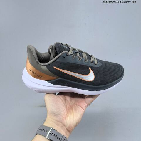 Nike Air Zoom Winflo 9 White Purple Yellow Black EU 36-39 Running Shoe - Women's (BS-60707)
