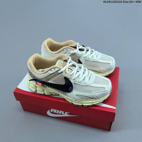 Nike Zoom Vomero 5 Beige Black Cream Orange Blue EU 36-45 Running Shoe - Unisex (BS-61274)