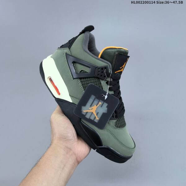 Jordan Air Jordan 4 Retro Undefeated Olive green/black/orange EU 36-47.5 basketball