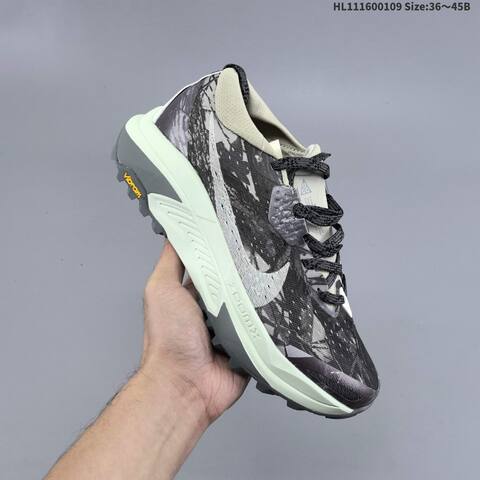 Nike ACG Zegama Trail 2 HV8113-003 Dark Grey Light Green Black EU 36-45 Trail Shoe - Unisex (BS-62104)