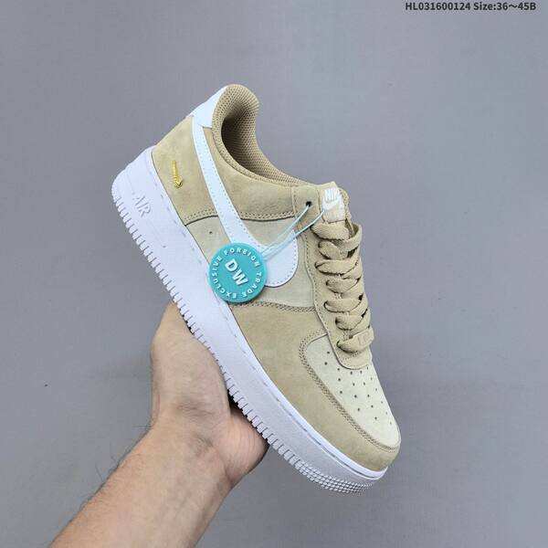 Nike Air Force 1 07 Low beige white EU 36-45 sneaker