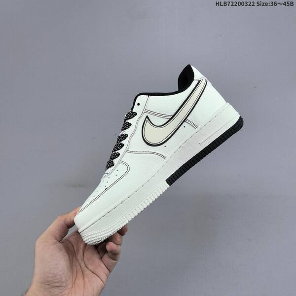 Nike Air Force 1 07 LV8 white black red EU 36-45 sneaker
