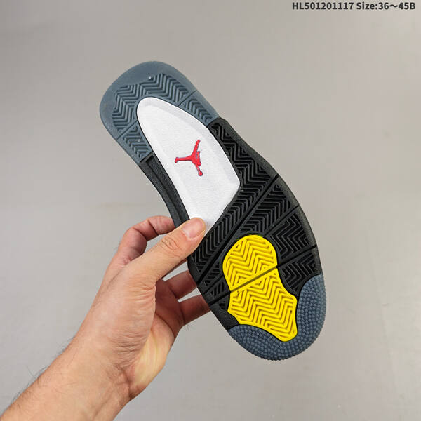 Jordan Air Jordan 4 RM White/Grey/Black/Yellow/Red EU 36-45 casual