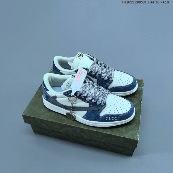 Jordan Air Jordan 1 Low x Travis Scott white/grey/olive green EU 36-45 lifestyle