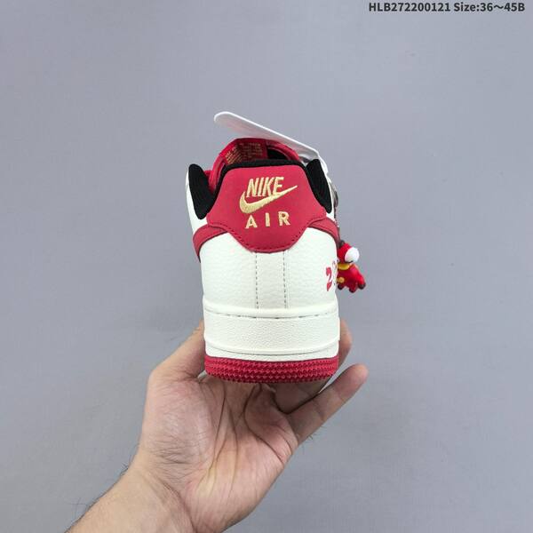 Nike Air Force 1 07 Low off white red black gold EU 36-45 sneaker