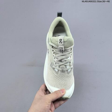 On Cloudsurfer Trail 2 Cream Off White Gray EU 36-46 Trail Shoe Trail Running Sneakers - Unisex (BS-69667)
