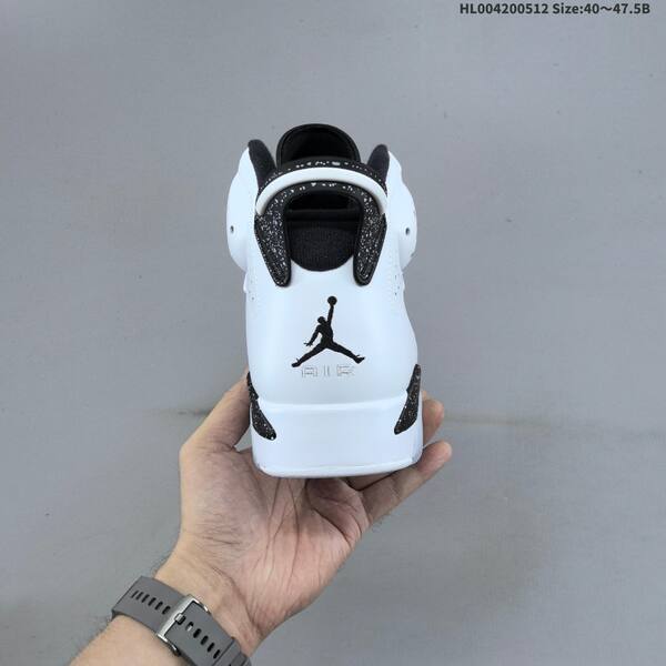 Jordan Air Jordan 6 Retro black / white / speckled 40~47.5 basketball