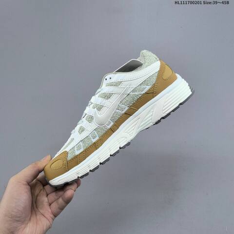 Nike P-6000 CNY IQ1120-311 Light Green White Tan Red EU 39-45 Running Shoe - Unisex (BS-61598)