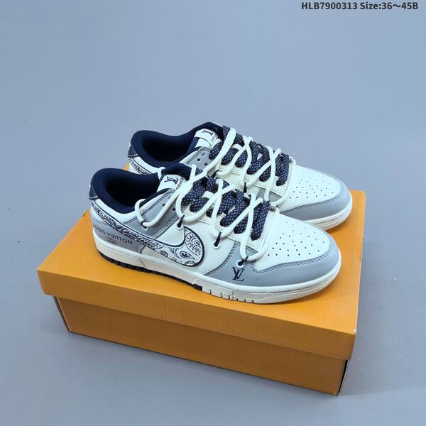 Nike Dunk SB Low off white navy blue light grey EU 36-45 skate shoe