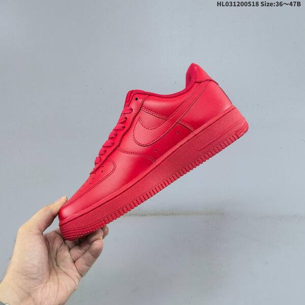 Nike Air Force 1 07 all red EU 36-47 sneaker