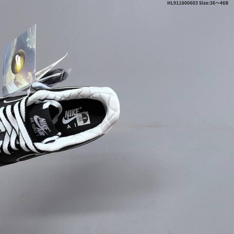 Nike Air Force 1 07 IM6643 010 Black White Silver EU 36-46 Sneaker - Unisex (BS-59983)