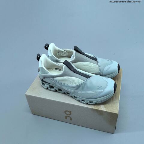 On Cloud X 4 Slip On Fog Grey And Black EU 36-45 Running Shoe Running Sneakers - Unisex (BS-69640)