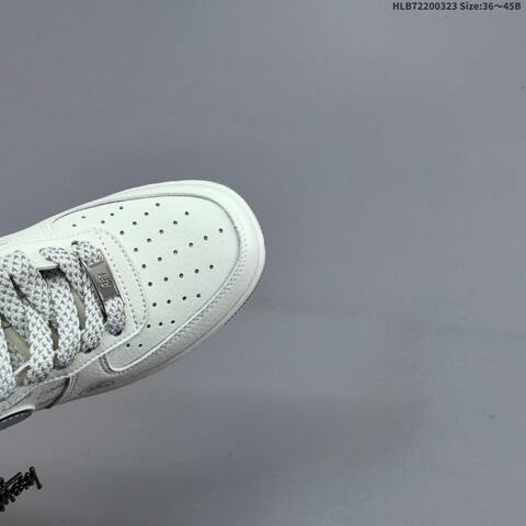Nike Air Force 1 07 LV8 Stussy Off White Grey Black EU 36-45 Sneaker - Unisex (BS-61172)