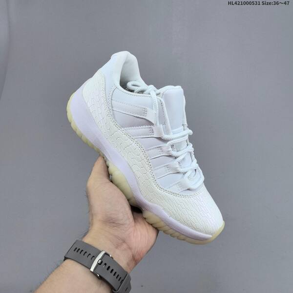 Jordan Air Jordan 11 Retro Low white / cherry red 36~47 basketball