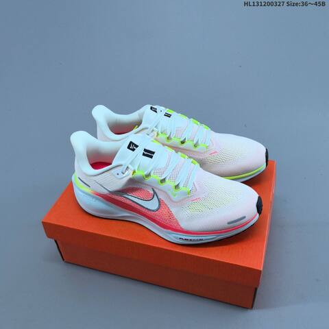 Nike Air Zoom Pegasus 41 White Black Teal Volt EU 36-45 Running Shoe - Unisex (BS-61100)