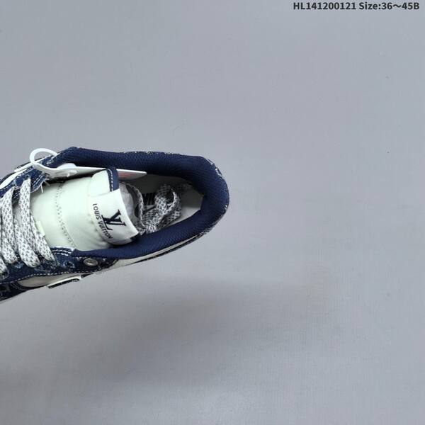 Nike Air Force 1 07 Low white navy blue orange EU 36-45 sneaker