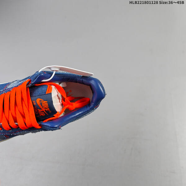 Nike Air Force 1 07 CW2288-111 blue orange white EU 36-45 sneaker