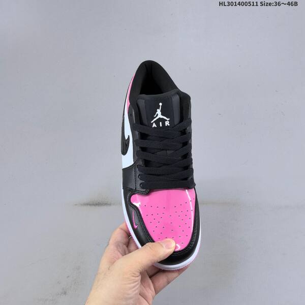 Jordan Air Jordan 1 Low Black/White/Pink EU 36-46 basketball
