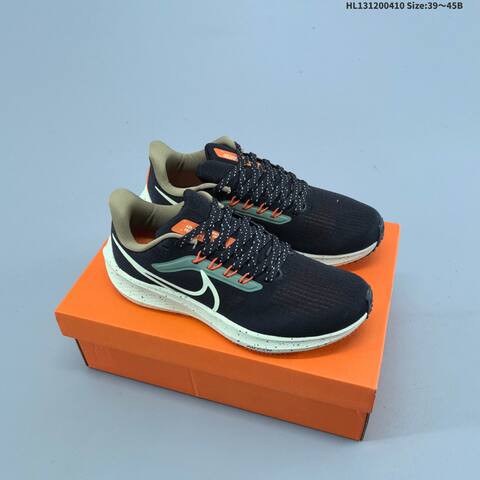 Nike Air Zoom Pegasus 39 White Black Pink Orange EU 39-45 Running Shoe - Unisex (BS-60843)