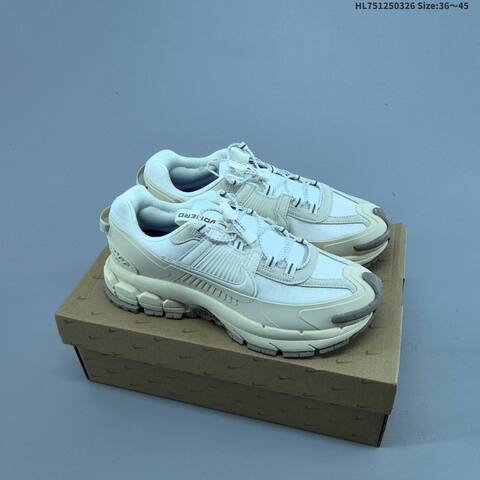 Nike Zoom Vomero Roam White Light Grey Maroon Blue Brown EU 36-45 Running Shoe - Unisex (BS-61120)