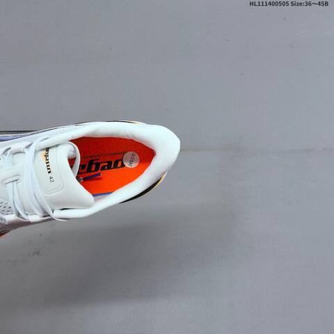 Nike Air Zoom Pegasus 42 White Purple Silver Orange Black EU 36-45 Running Shoe - Unisex (BS-60483)