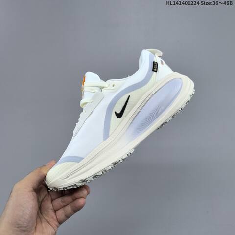 Nike Vomero 18 GTX ReactX Air Zoom White Black Light Grey Orange EU 36-46 Running Shoe - Unisex (BS-62470)