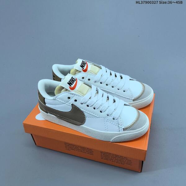Nike Blazer Low 77 Jumbo white brown grey sail EU 36-45 skate shoe