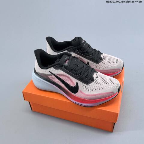Nike Air Zoom Pegasus 42 Grey Black Mint Purple White EU 36-45 Running Shoe - Unisex (BS-61235)