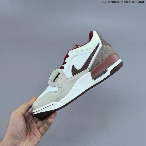 Jordan Air Jordan Legacy 312 Low white / burgundy / brown / cream 36~46B lifestyle