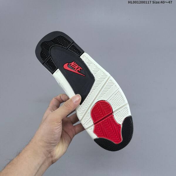 Jordan Air Jordan 4 Retro White/Black/Red EU 40-47 basketball