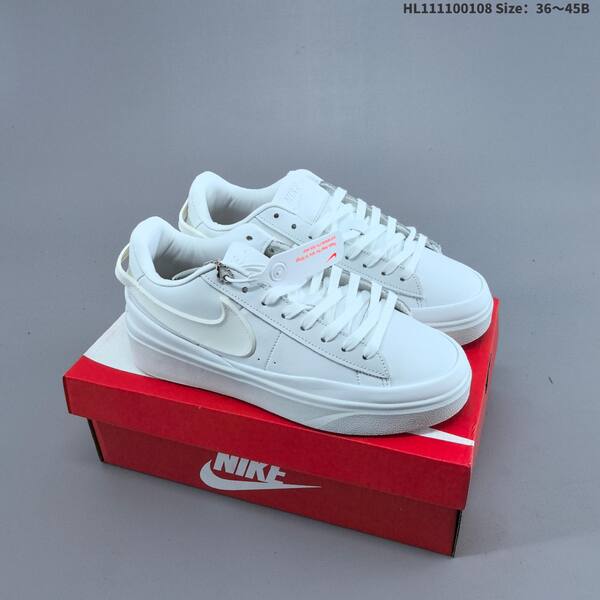 Nike Blazer Phantom Low white red brown EU 36-45 skate shoe