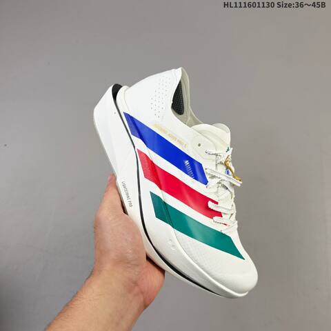 Adidas Adizero Adios Pro 5 White Blue Red Green EU 36-45 Running Shoe - Unisex (BS-65387)