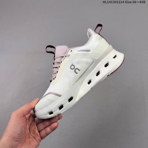 On Cloudnova X White Beige Burgundy EU 36-45 Running Shoe Running Sneakers - Unisex (BS-69744)