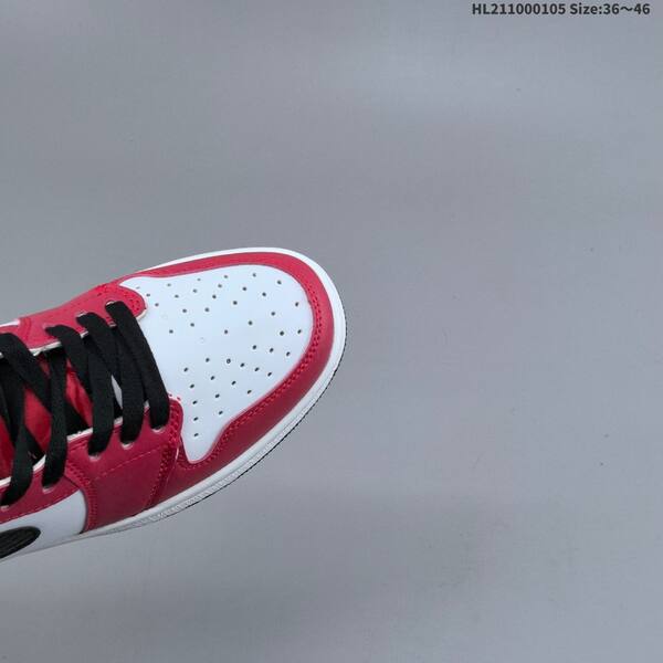 Nike Air Jordan 1 Retro Mid white/black/red 36-46 basketball