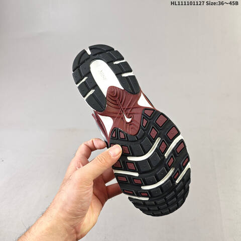 Nike V5 RNR Burgundy White Silver Grey EU 36-45 Running Shoe - Unisex (BS-63024)