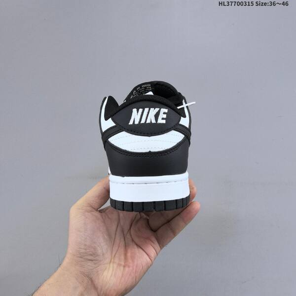 Nike Dunk Low black white EU 36-46 skate shoe