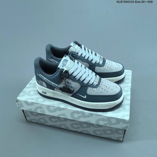 Nike Air Force 1 07 LV8 white beige red EU 36-45 sneaker