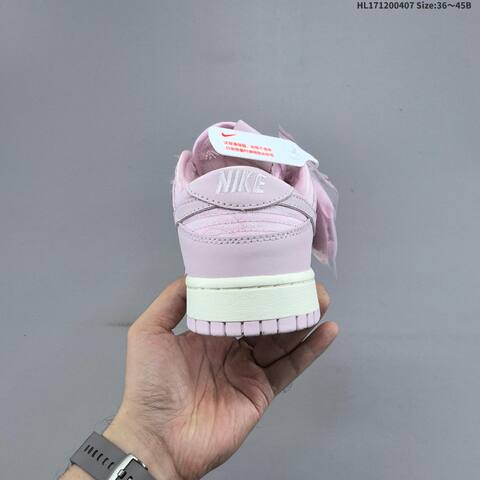 Nike SB Dunk Low Zoom Air Light Pink Sail White EU 36-45 Skate Shoe - Unisex (BS-60913)