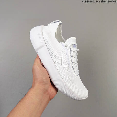 Nike Free Run White Light Grey EU 36-46 Running Shoe - Unisex (BS-62891)