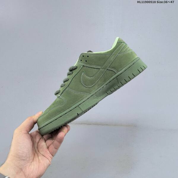 Nike SB Dunk Low Supreme olive green light green EU 36-47 skate shoe