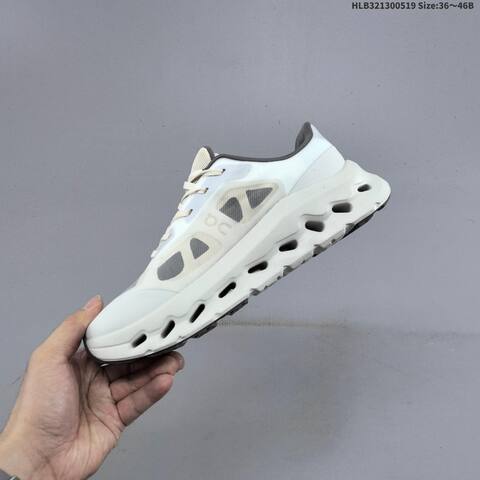 On Running Cloudtilt Remix Ivory Light Grey Dark Grey EU 36-46 Running Shoe Running Sneakers - Unisex (BS-69543)