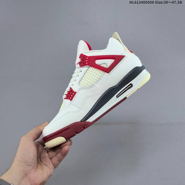 Jordan Air Jordan 4 Nigel Sylvester "Sail Cinnabar" Sail/Cinnabar/Black EU 36-47.5 basketball
