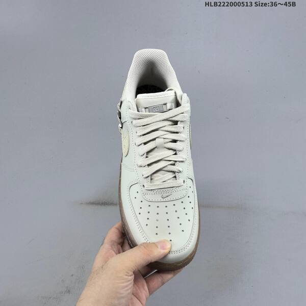 Nike Air Force 1 07 light beige olive green gum brown EU 36-45 sneaker