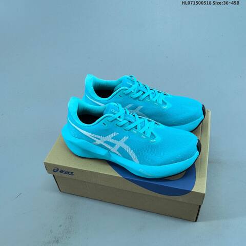 ASICS NOVABLAST 6 1011C243 406 Navy Blue Bright Cyan EU 36 45 Running Shoe EU 36-45 Running Sneakers - Unisex (BS-68826)