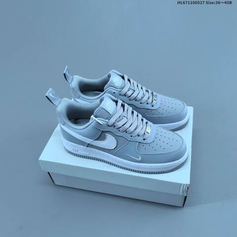 Nike Air Force 1 07 Light Beige Cream White EU 36-45 Sneaker - Unisex (BS-60087)
